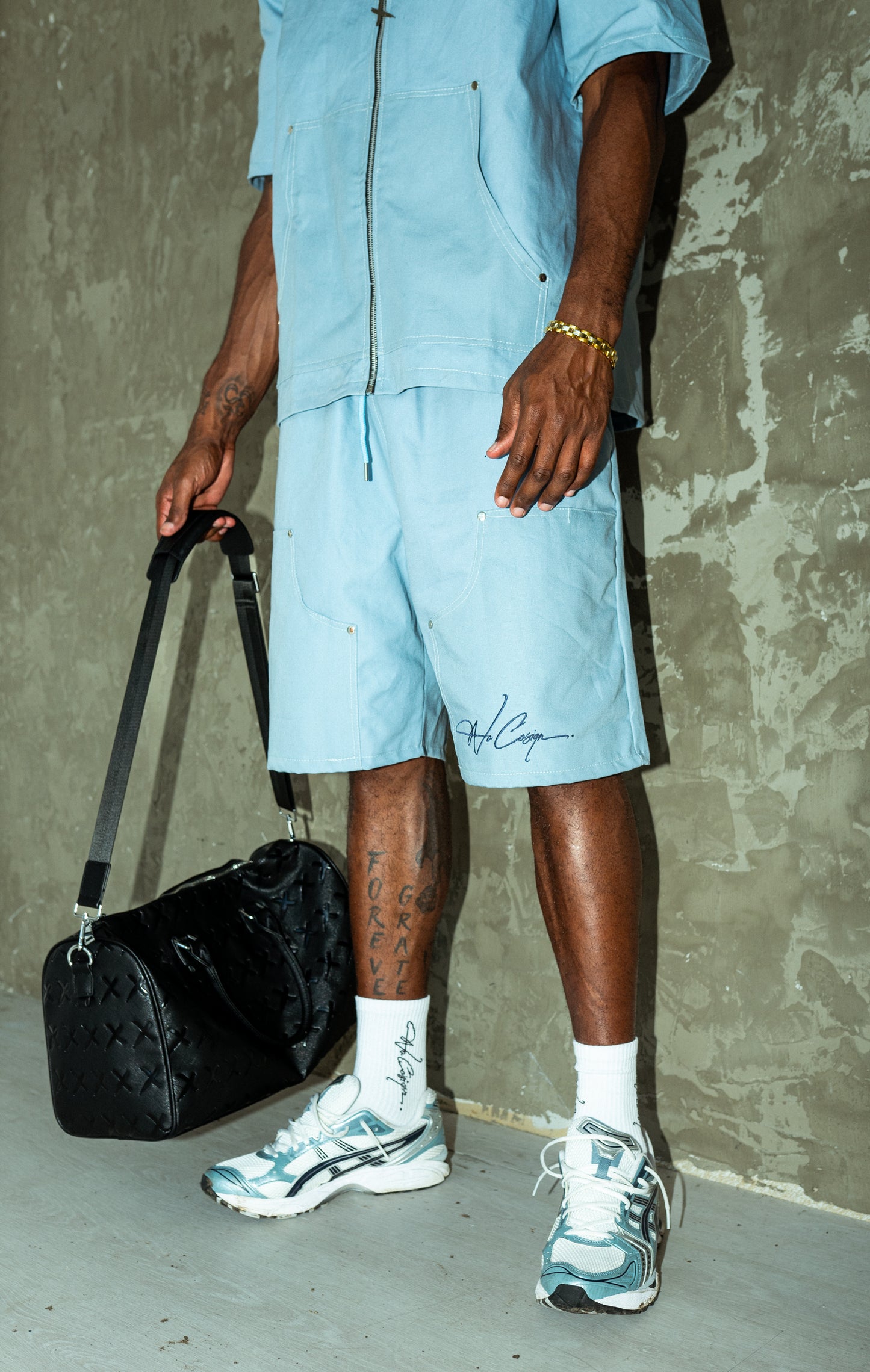 “ISM” shorts Baby Blue