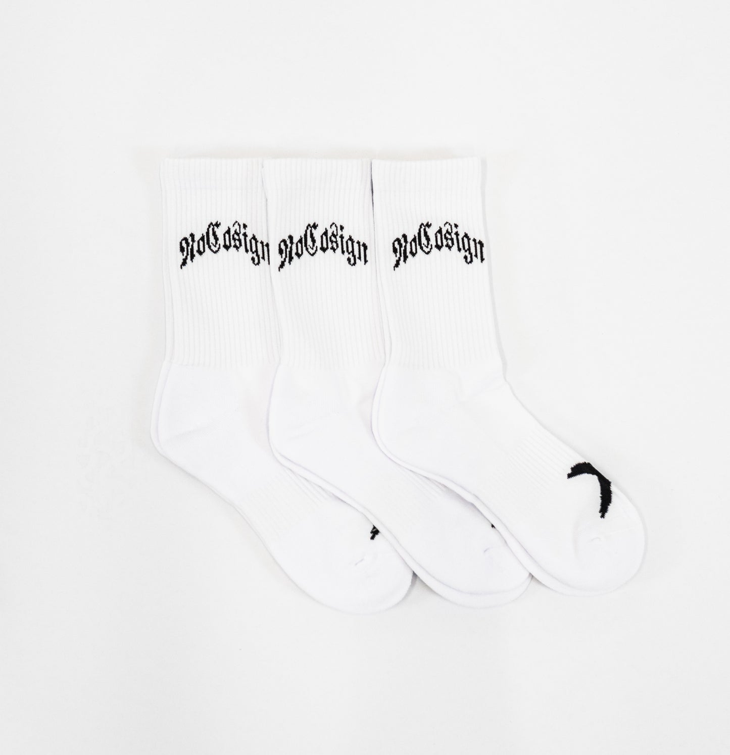 Logo Socks White (3pack)