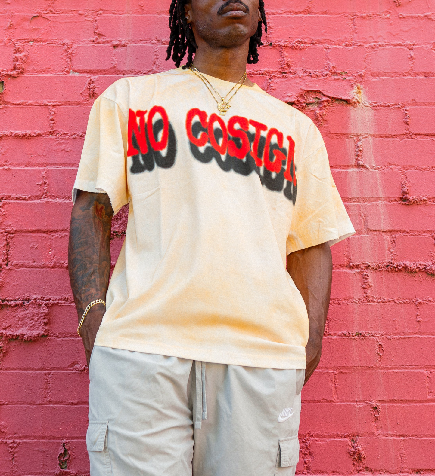 SHADOW tee “desert tint”