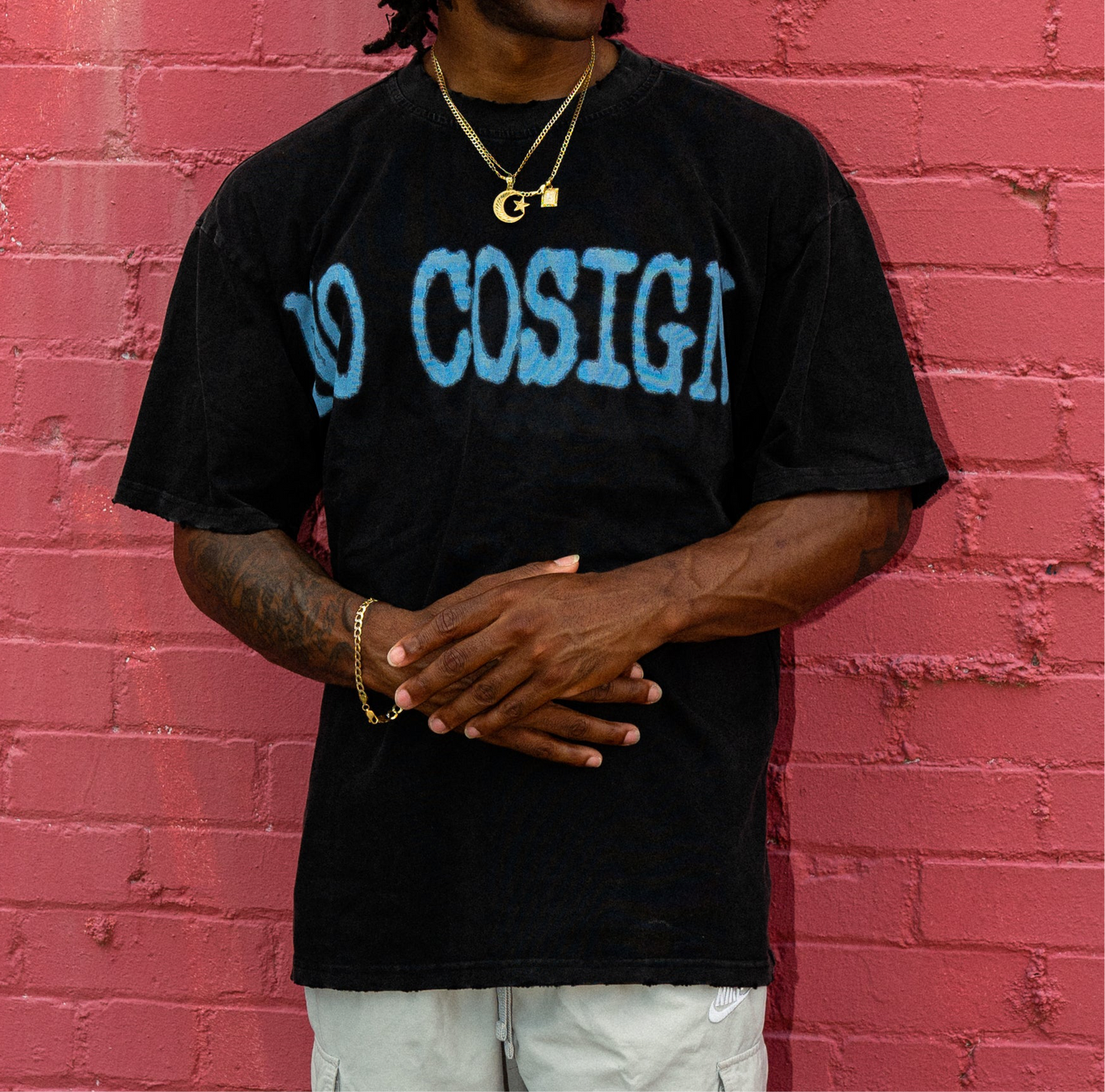 SHADOW tee “powder blue”