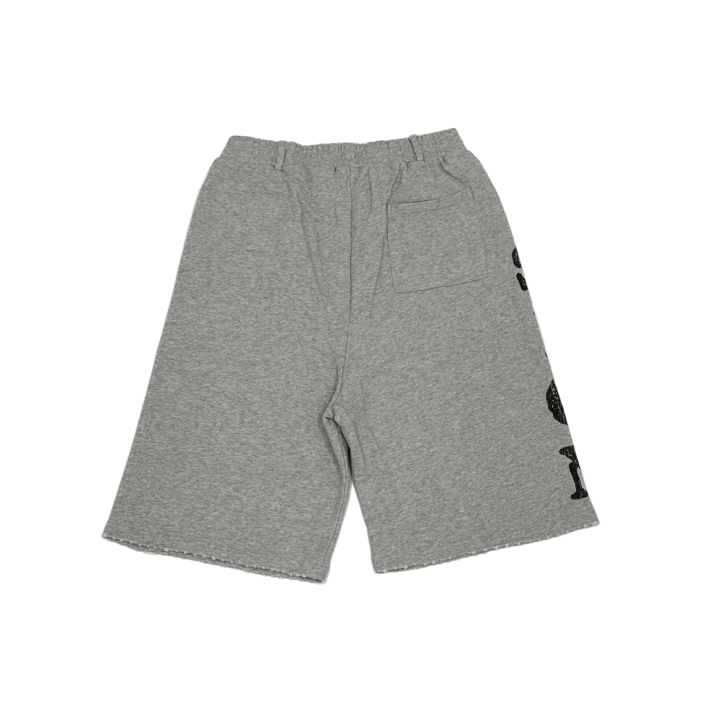 “SIGN” sweatshorts grey colorway