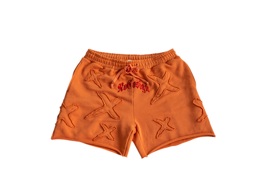 SHADOW BANNED SWEATSHORTS CORAL