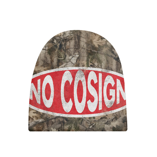 CAMO + RED BEANIE
