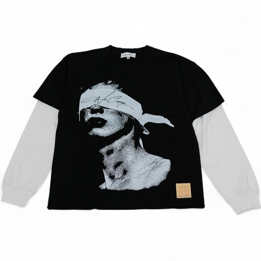 “BIRDBOX” double layered long sleeve