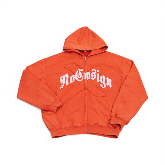 SHADOW BANNED HOODIE “SCARLET”